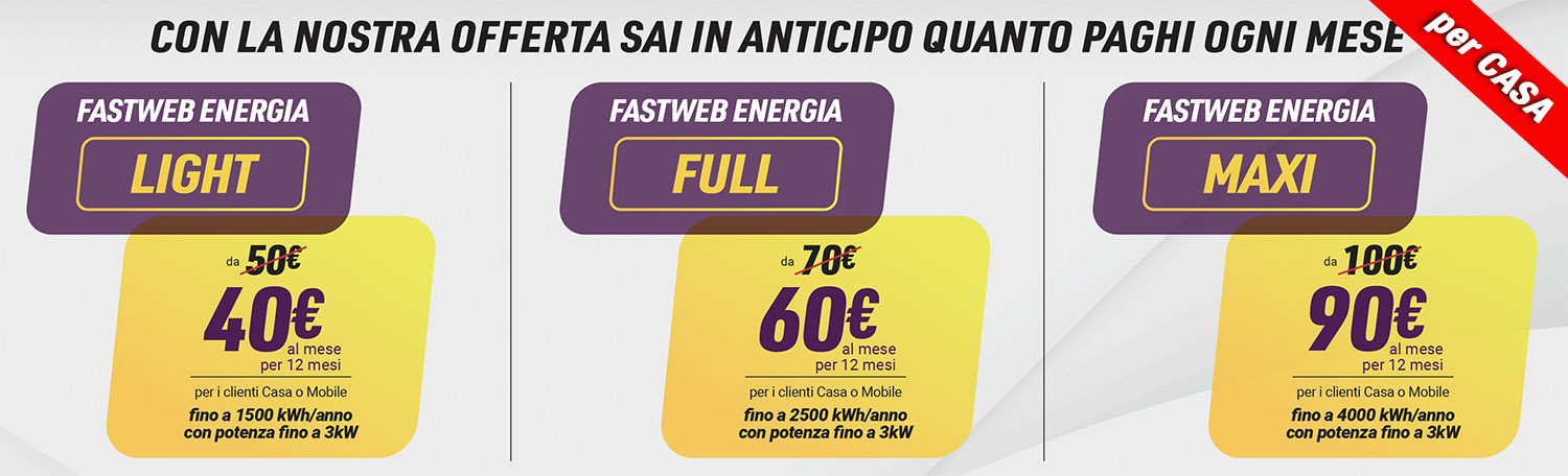 fastweb energia casa