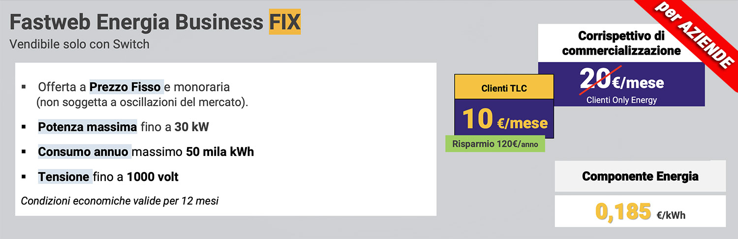 fastweb energia aziende